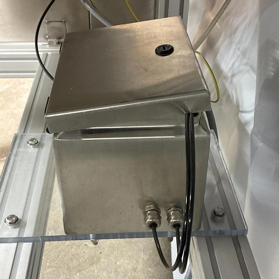 Used Pharmaceutical  Syringe Inspection Station.  Optima Group Pharma. SIE 2012