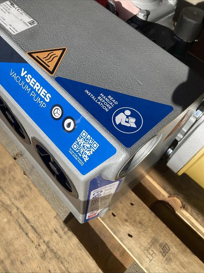 Used NEW Gardner Denver V-VCS 150 (4) Vacuum Pump w/ Baldor Motor | U.S.A. SELLER