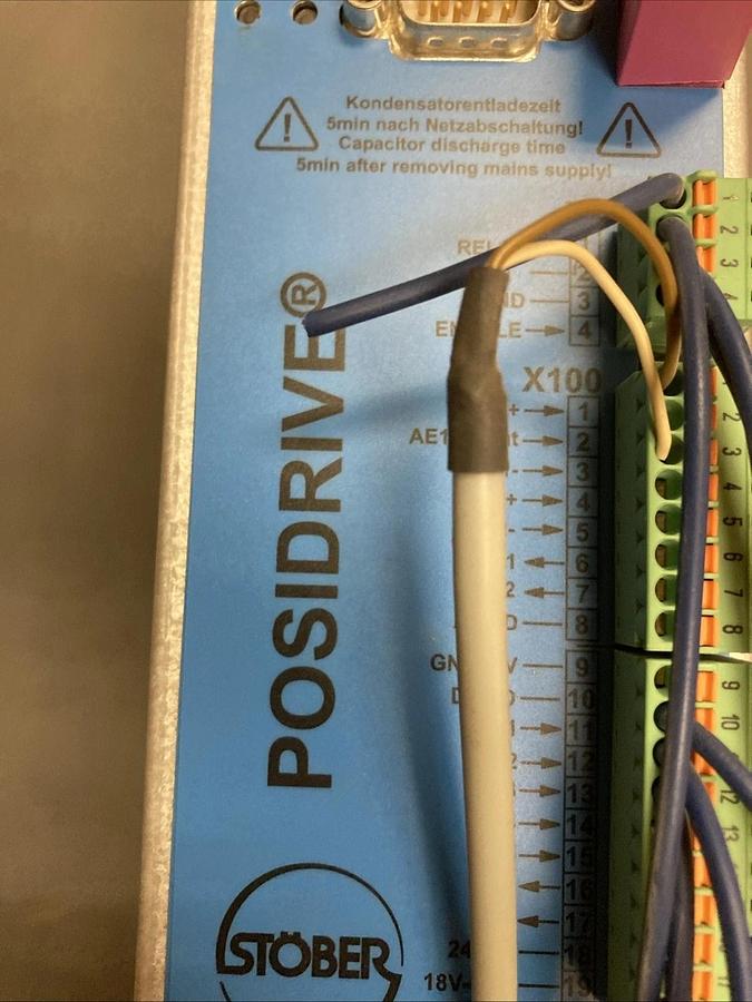 Used Holz Her, STOBER POSIDRIVE FDS5022/L Frequency Inverter 400/480V | U.S.A. SELLER