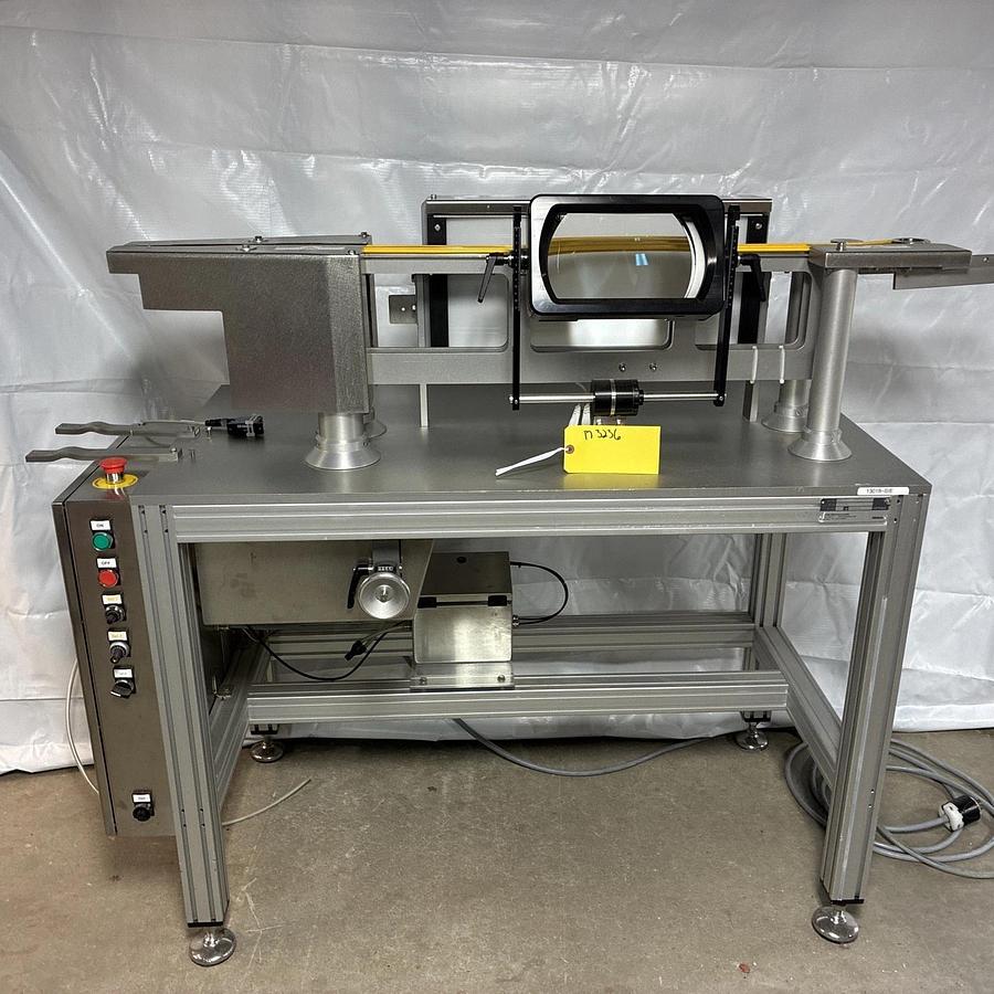 Used Pharmaceutical  Syringe Inspection Station.  Optima Group Pharma. SIE 2012