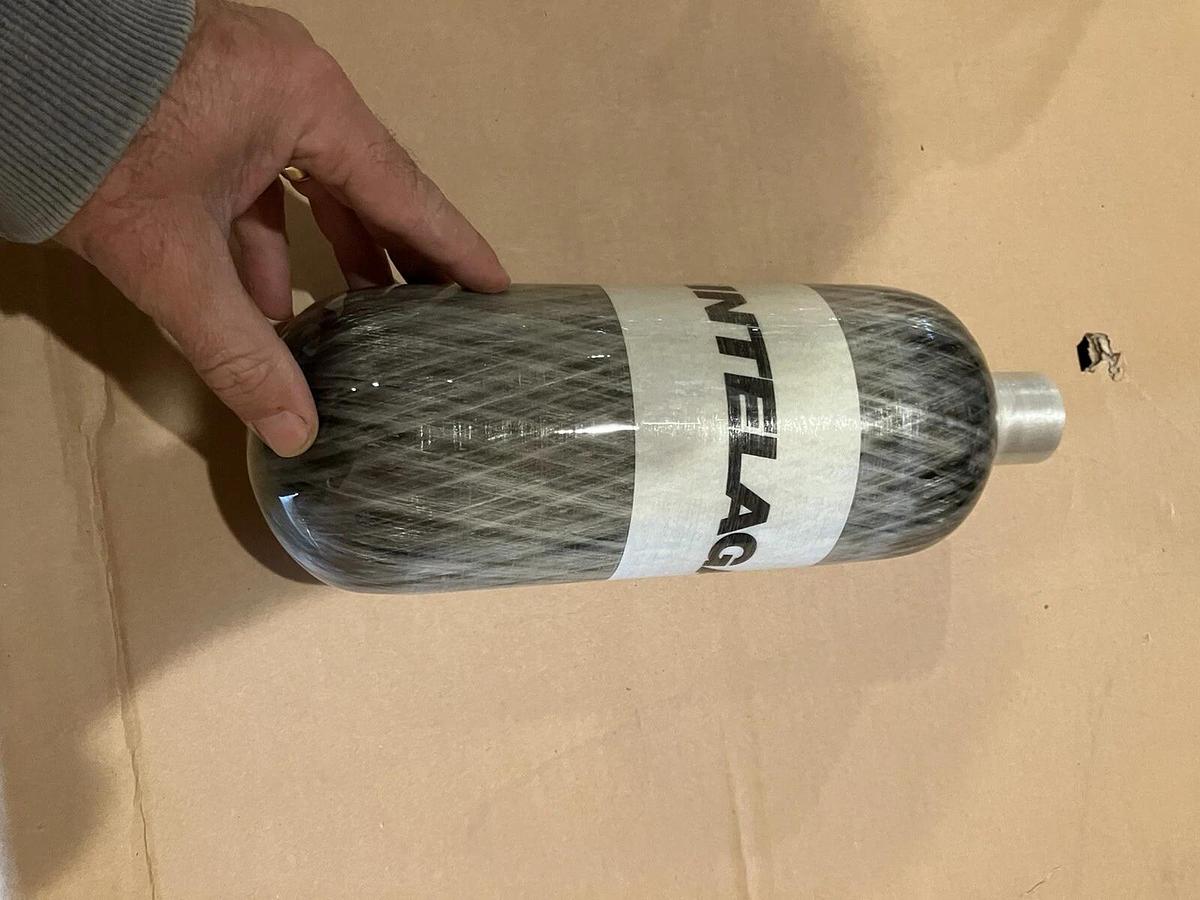 87 exp Hydro Tanks Inocom Carbon Fiber Tank 4500 Psi 100 Cu In DOT-SP14003-4500*