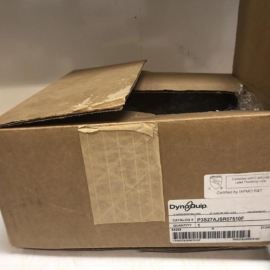New DYNAQUIP CONTROLS P3S27AJSR07510F Pneumatically Actuated  Two-Way Ball Valve