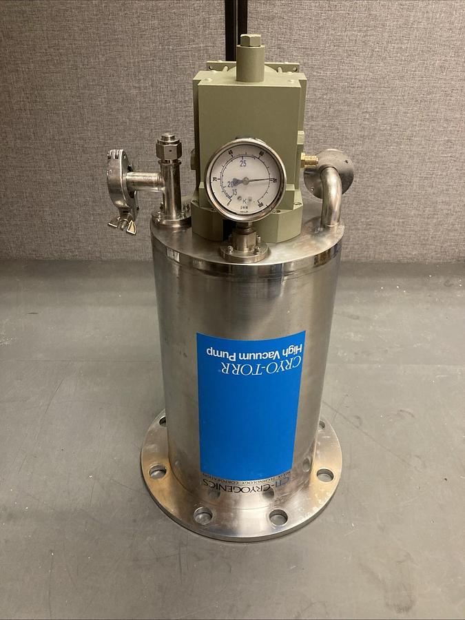 Used CTI-CRYOGENICS High Vacuum CRYO-TORR 8 CRYOPUMP 8033168R USED | U.S.A. SELLER