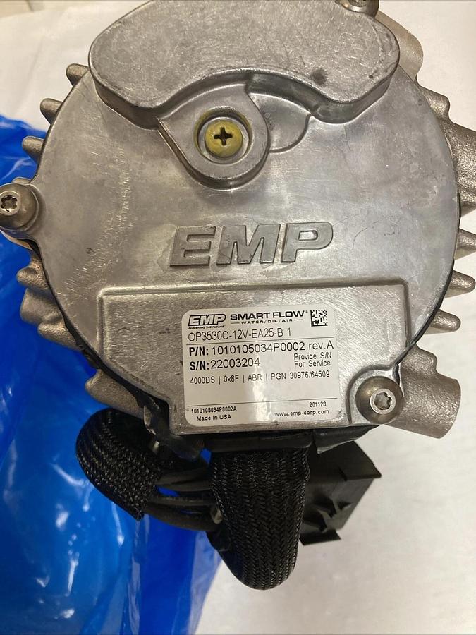 NEW EMP Dual Stage Oil Pump OP3530C-12V-EA25-B Smart Flow | U.S.A. SELLER *