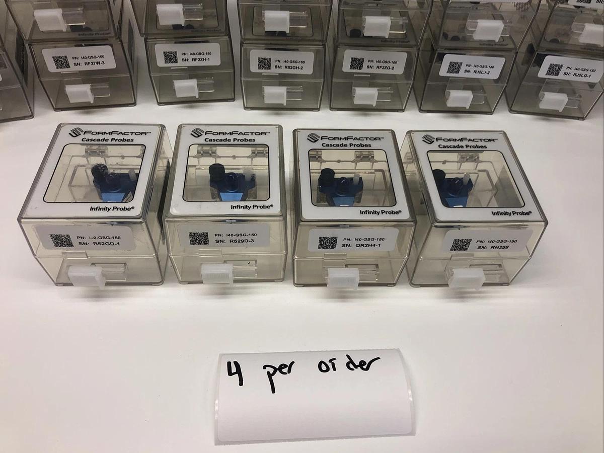Used 4x Cascade Probes Form Factor GSG-150 Infinity Probe i40 I40–GSG-150 *