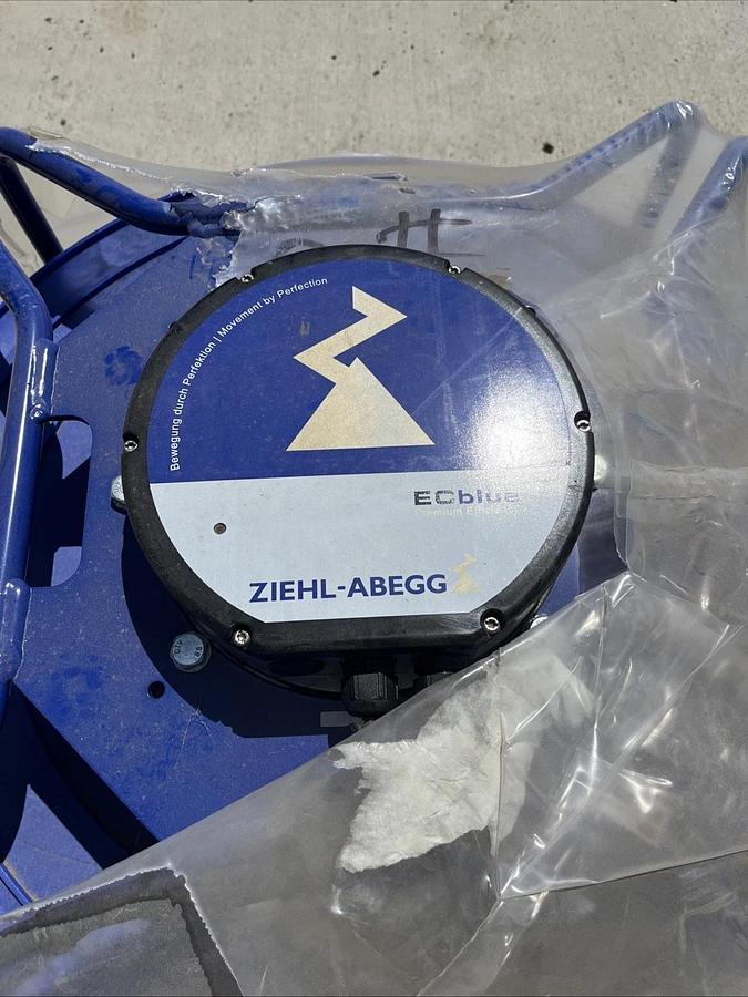 ZIEHL-ABEGG GR56C-ZID.GL.CR High-Efficiency EC Plug Fan / Centrifugal Fan Module
