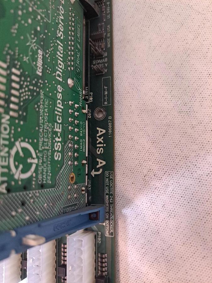 Used MultiCam Control + all Servo SST Boards Teknic 1106087 Digital Express CNC, USED