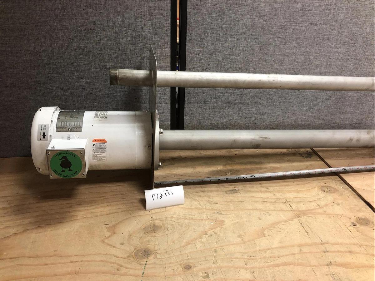 Finish Thompson av5sts3v1c4705J35 Centrifugal 3’ Sump Pump Stainless 3HP 208/460