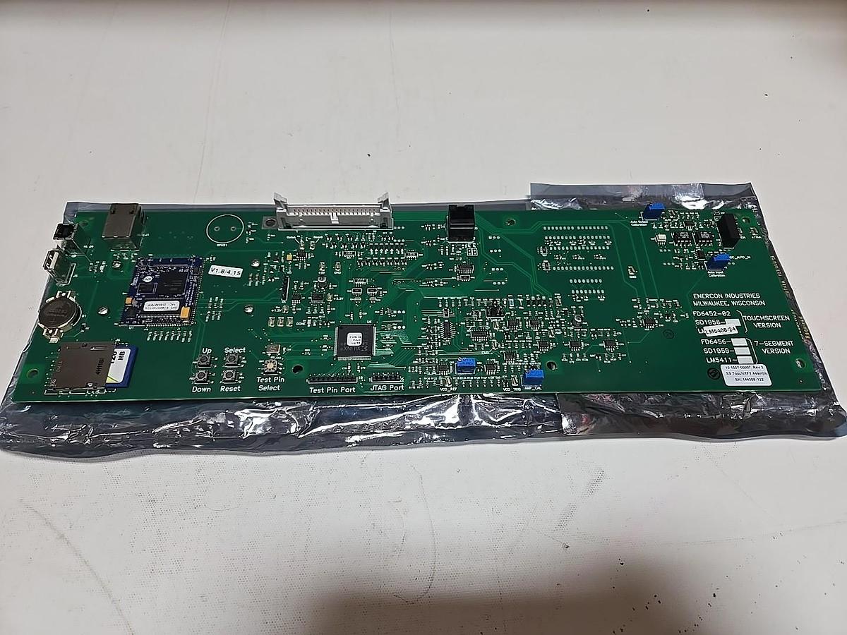 Enercon FD6452-02 Touch-Screen SS-Touch/TFT Assembly Control Board 10-1557-00007