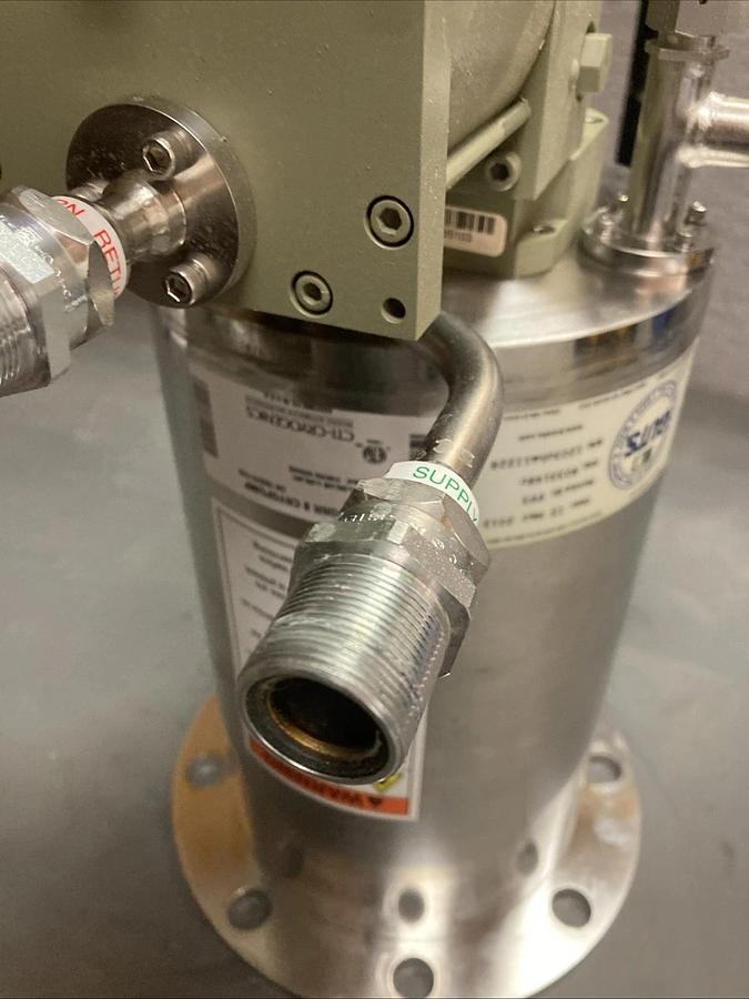 Used CTI-CRYOGENICS High Vacuum CRYO-TORR 8 CRYOPUMP 8033168R USED | U.S.A. SELLER