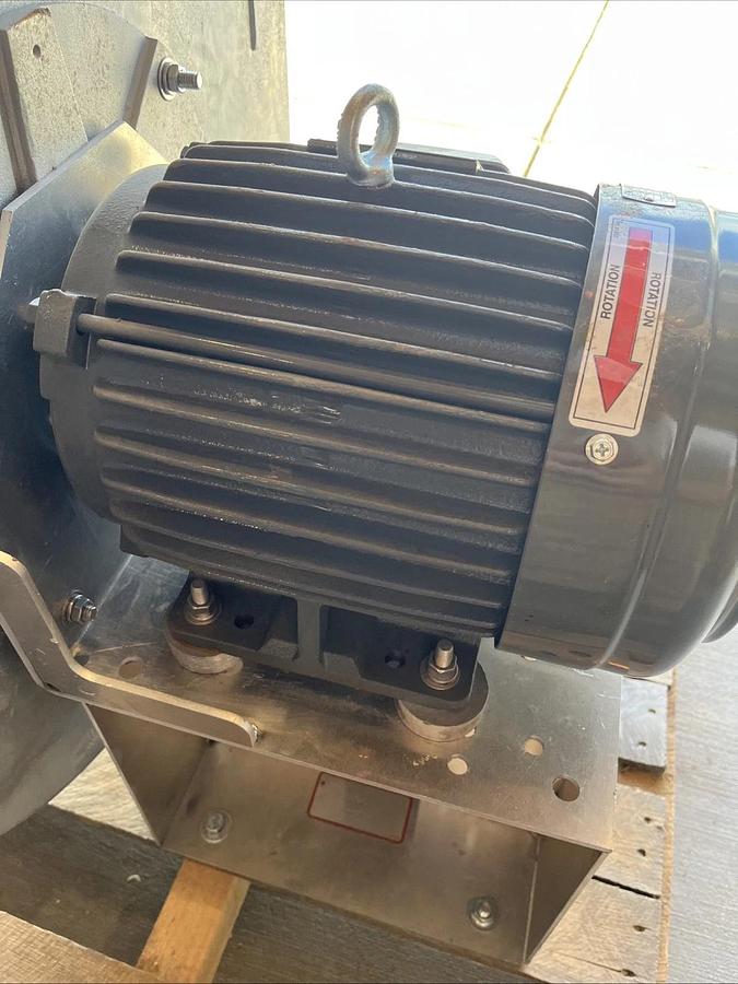 NEW Industrial Centrifugal Blower / Exhaust Fan With Teco Motor | U.S.A. SELLER