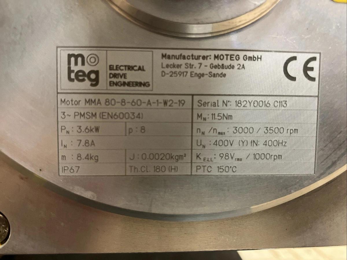 NEW MOTEG EV Air Compressor eAir V60 W2-80-60 4000V TI5 0 Onboard Electric Air*