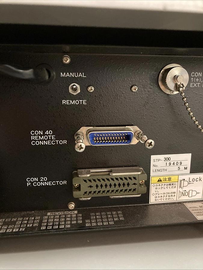 Used Seiko Seiki Turbomolecular Pump Control Unit SCU-300 POWERS ON UNTESTED | U.S.A.
