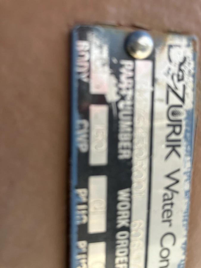 1x Giant Dezurik Valve 20in 9475430R001 Water Main Valve