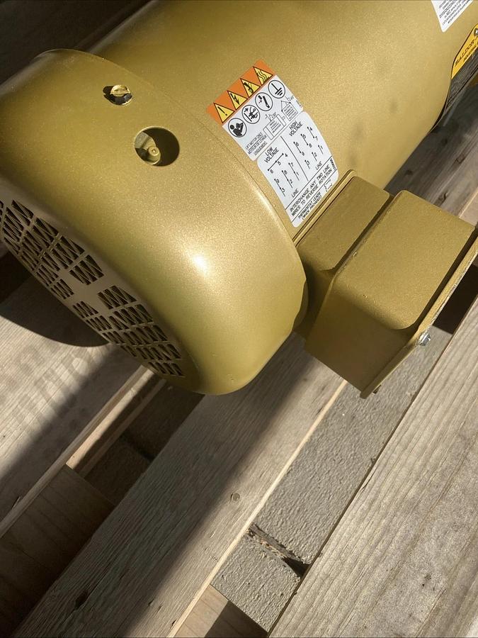 Used NEW Gardner Denver V-VCS 150 (04) Vacuum Pump w/ Baldor Motor | U.S.A. SELLER