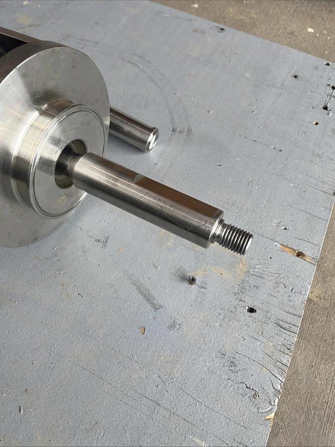 Used NEW 36" Sharpe Mixers SSFGM-033VF Stainless Steel Gear Drive Mixer/Motor | USA