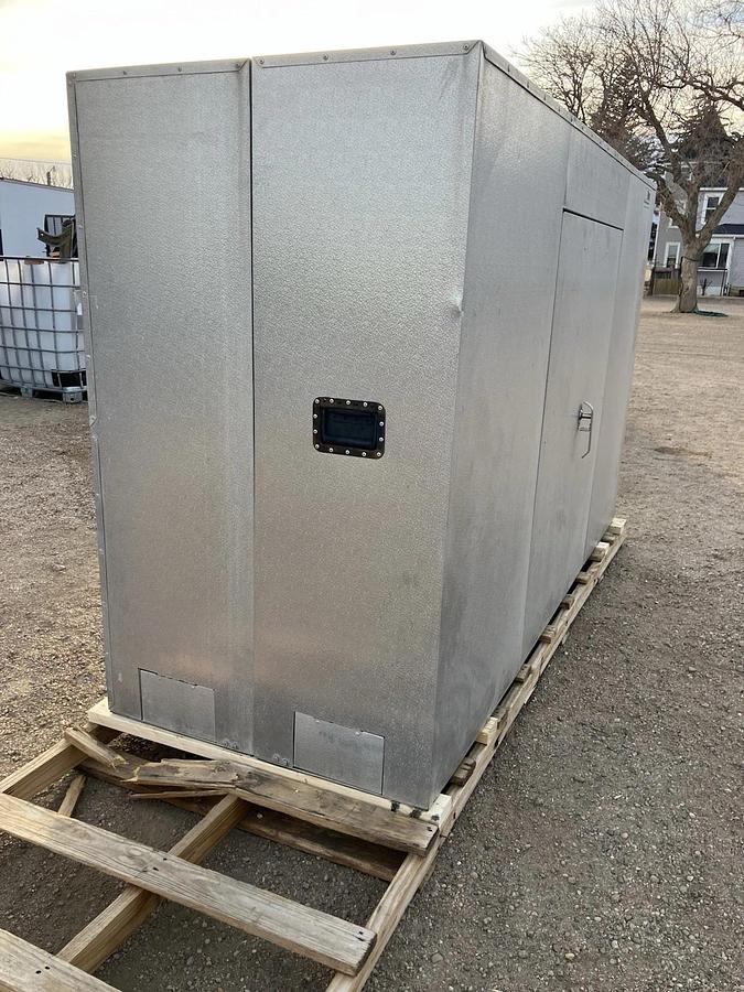 Used Hot Box Aluminum Insulated Enclosure HB6E Class 1 Box Only 108”x39”x65” USED??
