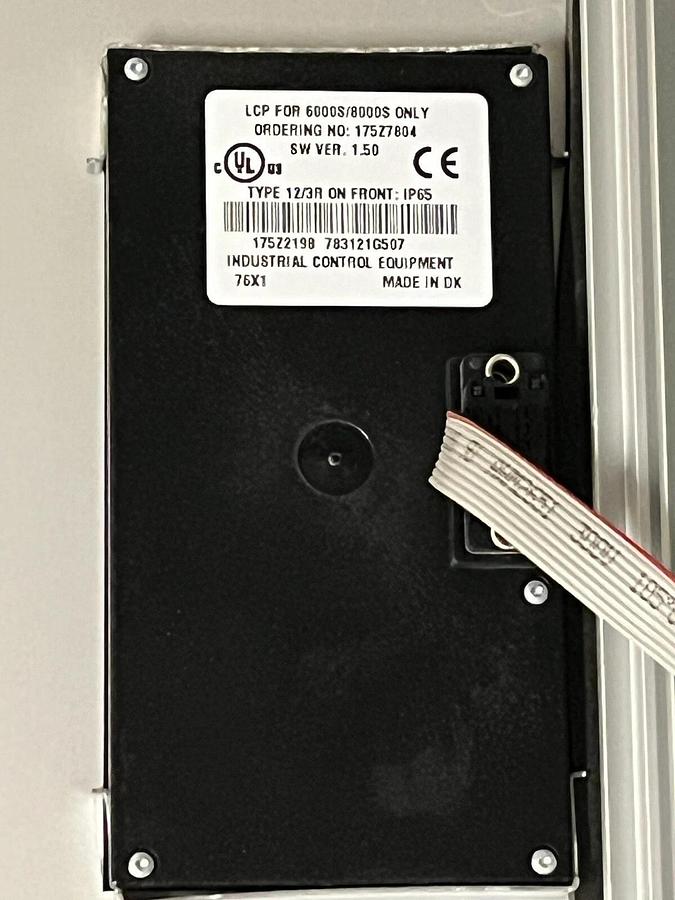 Used Danfoss VLT 6062 HVAC 175Z7060 AC Drive, 460V, 90A, 60HP, VLT6062HT