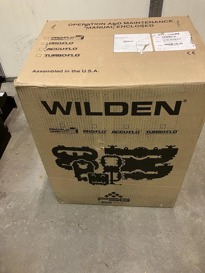 Wilden Diaphragm Pump WIL-SI-04-13528 XPS420/AAAAA/ZWS/WF/WF Diaphragm Pump