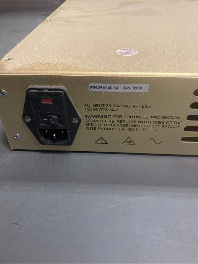 Used WORKING NMR Gradient Power Amplifier 26A300.1A 85-264VAC 47-63Hz | U.S.A. SELLER