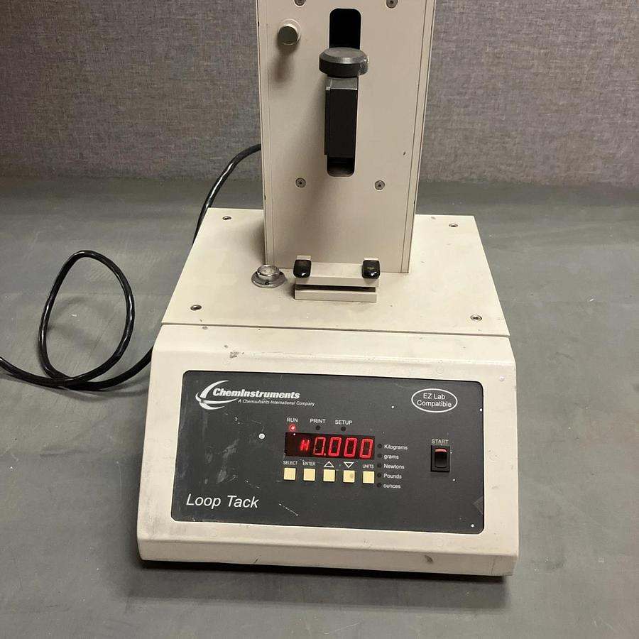Used ChemInstruments Loop Tack Tester.  Power On No Further Testing