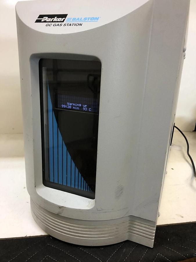 Used Parker Balston GCGS-7890NA FID Gas Station GC Gas Station Hydrogen Helium *-