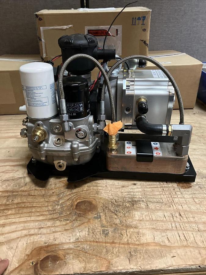 Used MOTEG EV Air Compressor eAir V60 W2-80-60 4000V TI5 0, Onboard Electric Air