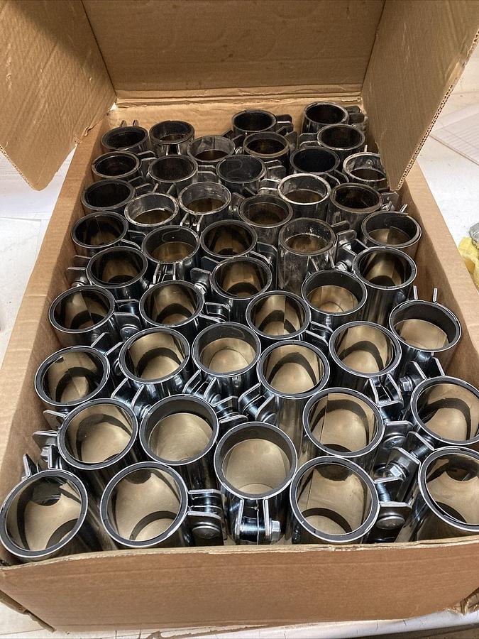 90qty PIOVAN 2” Stainless Steel Conduit Coupler With Sleeve 540810050PIOVAN *--