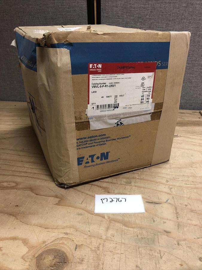 EATON CORPORATION VMVL-5-P-R1-UNV1 / VMVL5PR1UNV1 BRAND NEW Hazardous Location*-