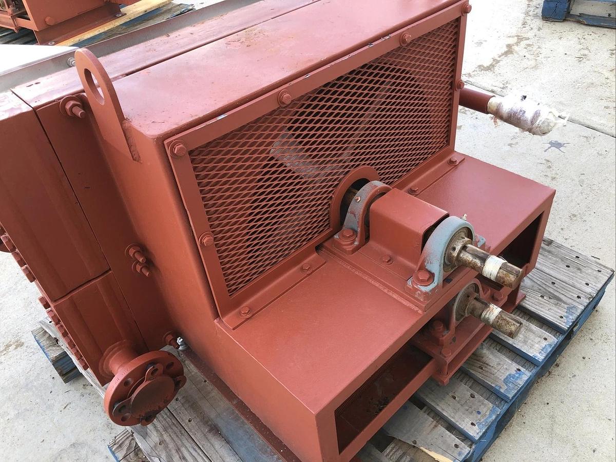 Industrial OIL COOLER, Very Large Oil Cooler Direct Drive Dual Blocks See Desc*-