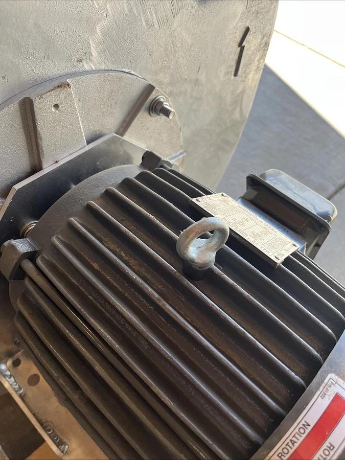 NEW Industrial Centrifugal Blower / Exhaust Fan With Teco Motor | U.S.A. SELLER