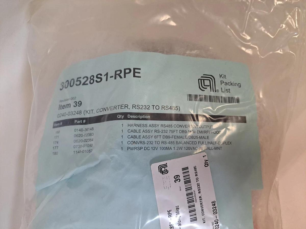 Used Applied Materials AMAT 0240-03248 Kit Converter RS232 to RS485  New Sealed