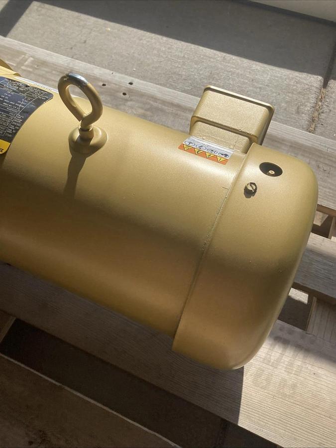 Used NEW Gardner Denver V-VCS 150 (04) Vacuum Pump w/ Baldor Motor | U.S.A. SELLER