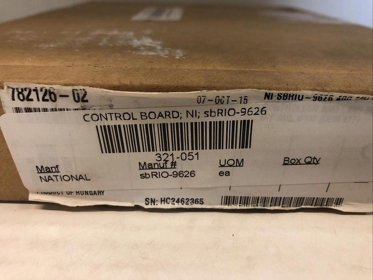 New Open Box - National Instruments sbRIO-9626,Single Board Controller *