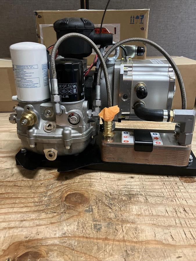 Used MOTEG EV Air Compressor eAir V60 W2-80-60 4000V TI5 0, Onboard Electric Air