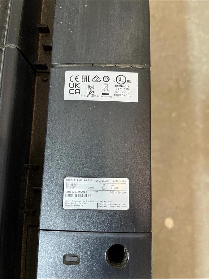 Used Nidec Control Techniques Unidrive M M000-FOLLOWER, Great Condition | USA SELLER