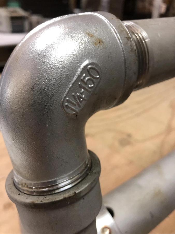 Finish Thompson av5sts3v1c4705J35 Centrifugal 3’ Sump Pump Stainless 3HP 208/460