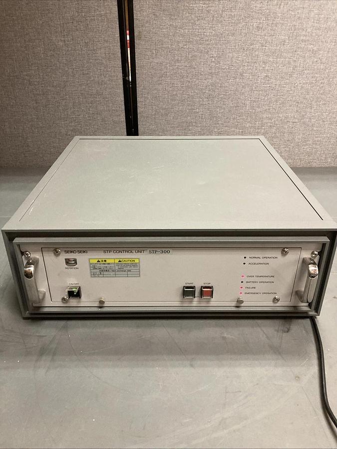 Used Seiko Seiki Turbomolecular Pump Control Unit SCU-300 POWERS ON UNTESTED | U.S.A.