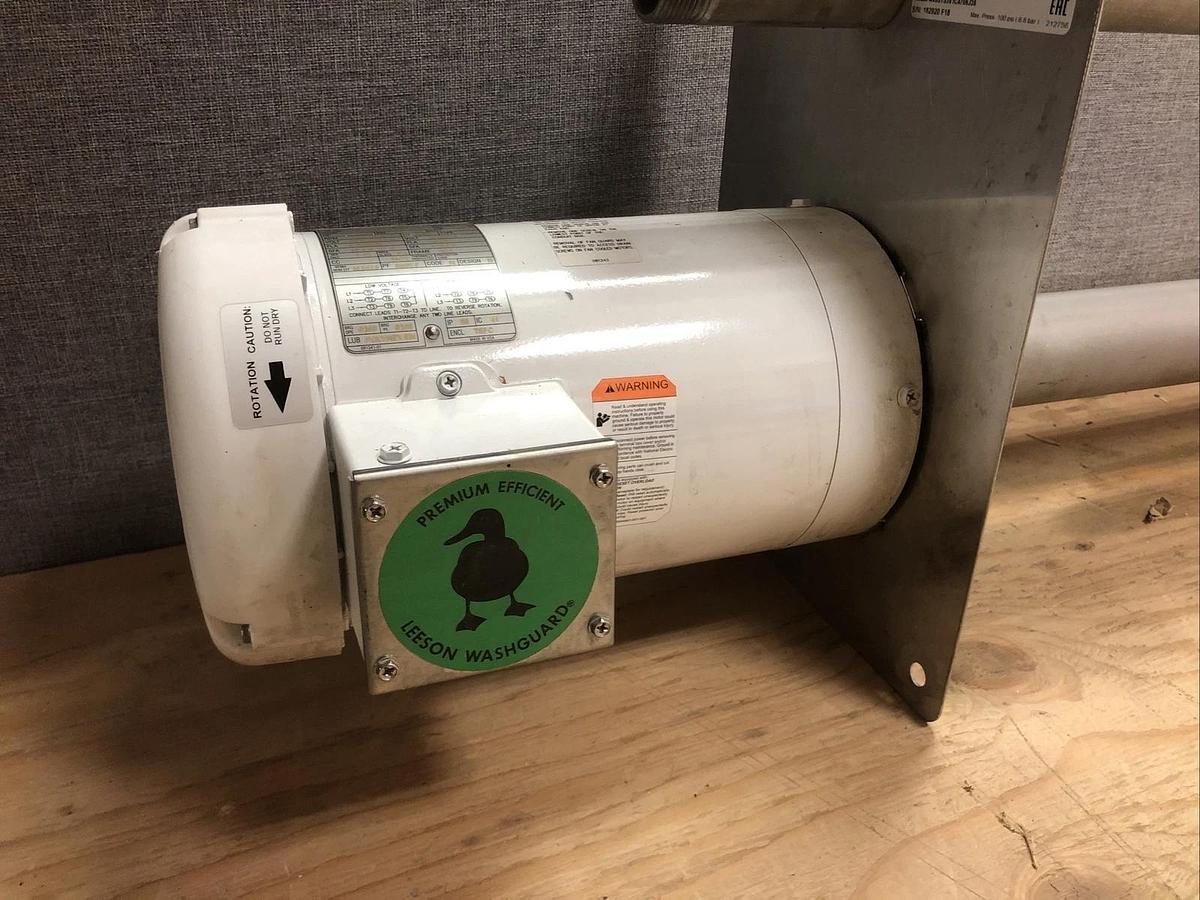 Finish Thompson av5sts3v1c4705J35 Centrifugal 3’ Sump Pump Stainless 3HP 208/460