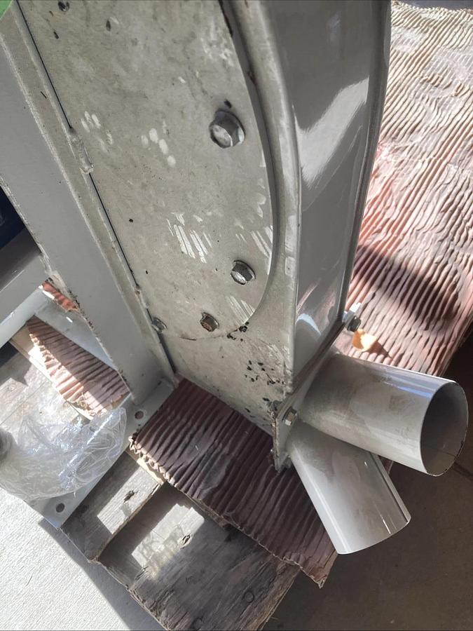 Used CBI CH4/3HDB450/2,2/2-60Hz Centrifugal Blower Fan w/Bracket | U.S.A. SELLER