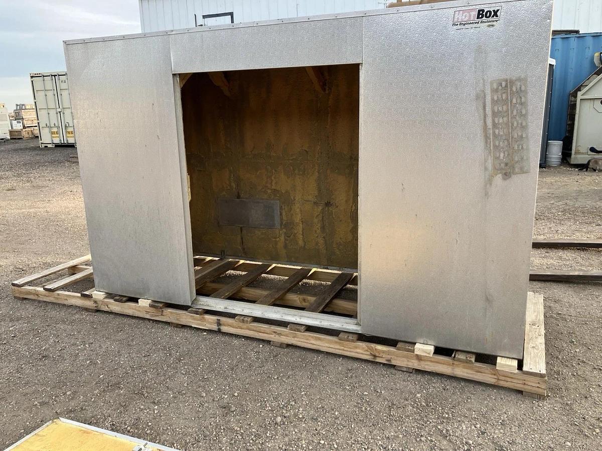 Used Hot Box Aluminum Insulated Enclosure HB6E Class 1 Box Only 108”x39”x65” USED??