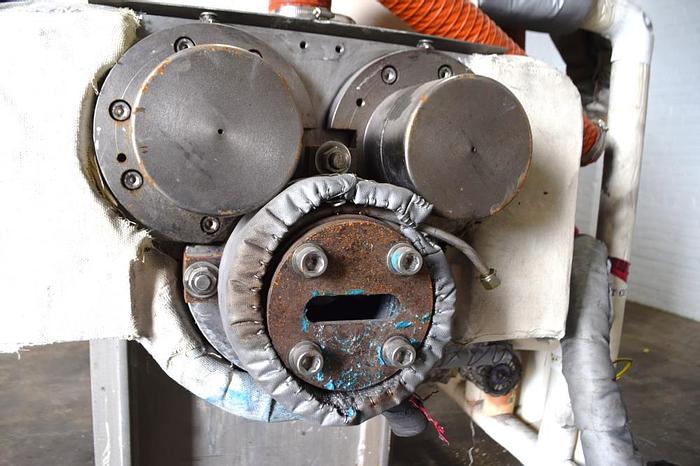 Used 15 GALLON ROSS AMK CLASS V DOUBLE ARM MIXER EXTRUDER - S/S - JACKETED