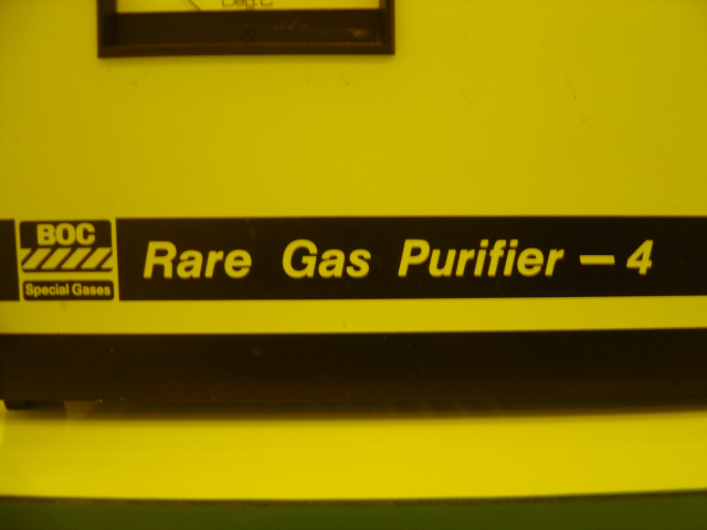 Used BOC Cussons Technology   RGP - 4 Rare Gas Purifier