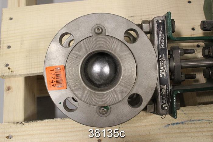Unused Fisher 2" Vee Ball Control Valve, V150 1052 #38135