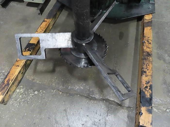 Used 50 HP SCHOLD CO-AXIAL HIGH SPEED DISPERSER WITH SLOW SPEED SWEEP