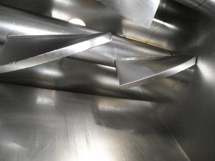 Used 200 GALLON AARON PROCESS DOUBLE ARM VACUUM MIXER/DRYER – S/S – VACUUM & JACKETED (#9391)