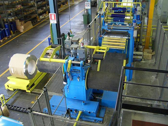 New F&P 1000x1.5mm Roll Feeder CTL Line (New) #3209