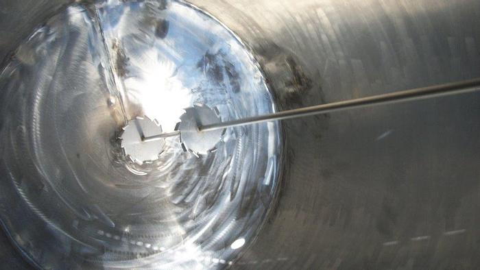 Used Tank, 200 Gallon, Stainless Steel, 36" x 48", Agitated, OT/CB, Single Wall #S741258