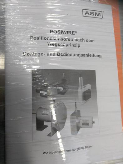 Sistema de medición de posición Posiwire WS7.5-10000-HPROF-SB0, ASM, nuevo