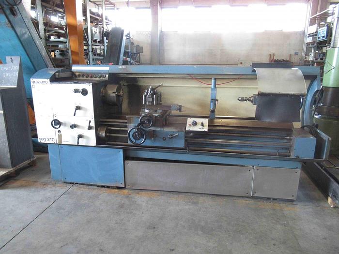 Used GRAZIANO SAG 210 nr LATHE